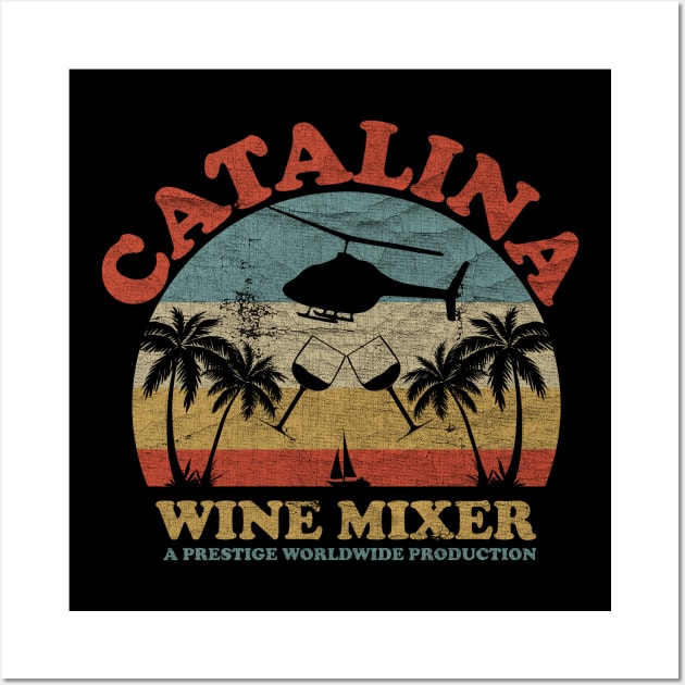 VINTAGE CATALINA WINE MIXER Wall Art by maskangkung